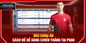 Kèo Châu Âu PG88 - Bỏ Túi Cách Để Dễ Dàng Chiến Thắng