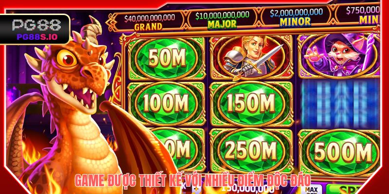 Game được thiết kế với nhiều điểm độc đáo