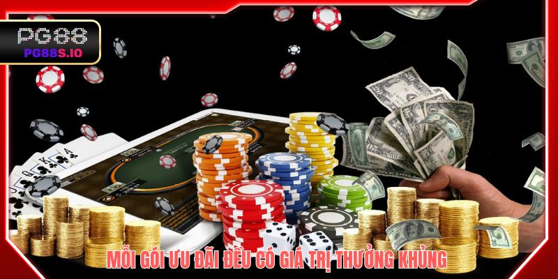 Mỗi gói ưu đãi đều có yêu cầu riêng cần phải thực hiện